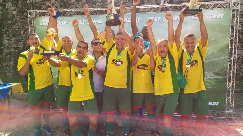 Trel é campeã  na  Copa SEST SENAT F7 de Futebol Society